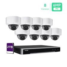 8-Channel NVR System